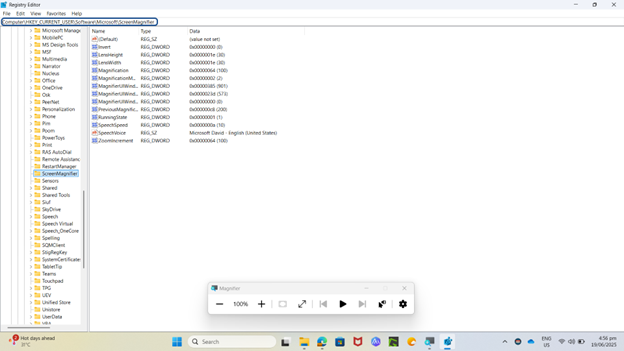 Open Registry Editor